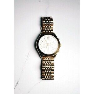 Michael Kors Oversized Aspyn Gold-Tone Watch Modern Mob Wife Old Money Design